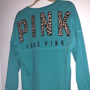 Victoria’s Secret Pink: Blue long sleeve